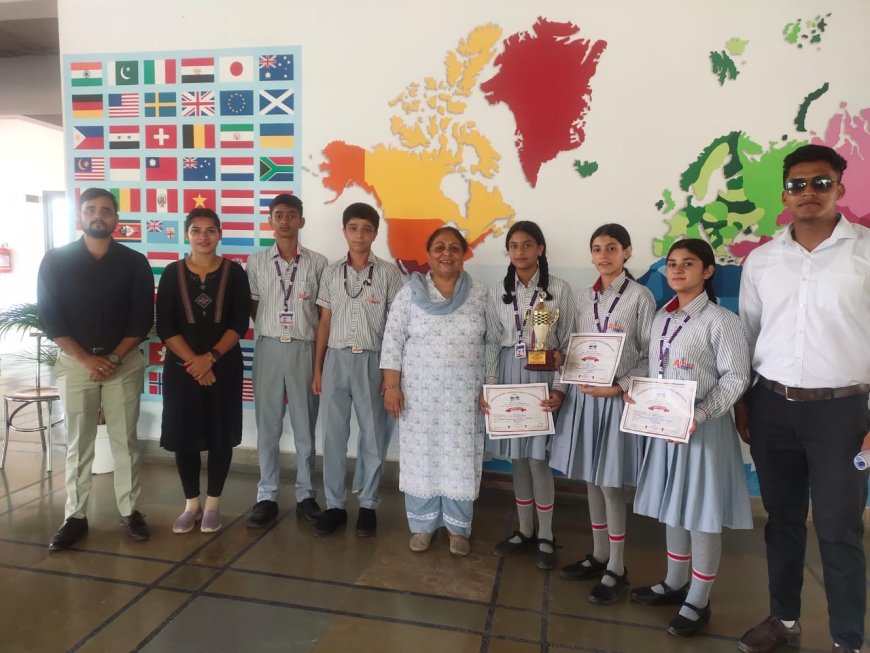 अंडर 14 छात्रा वर्ग खेल स्पर्धा में अरिहंत इंटरनेशनल स्कूल की छात्राओं का दबदबा 