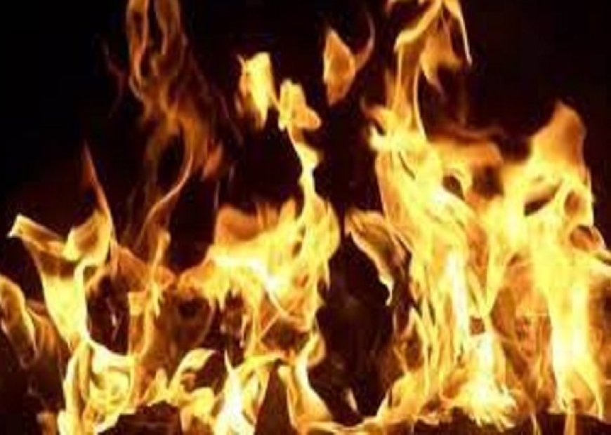 बड़ग में आगजनी की भेंट चढ़ा करियाना स्टोर, लाखों का नुकसान 