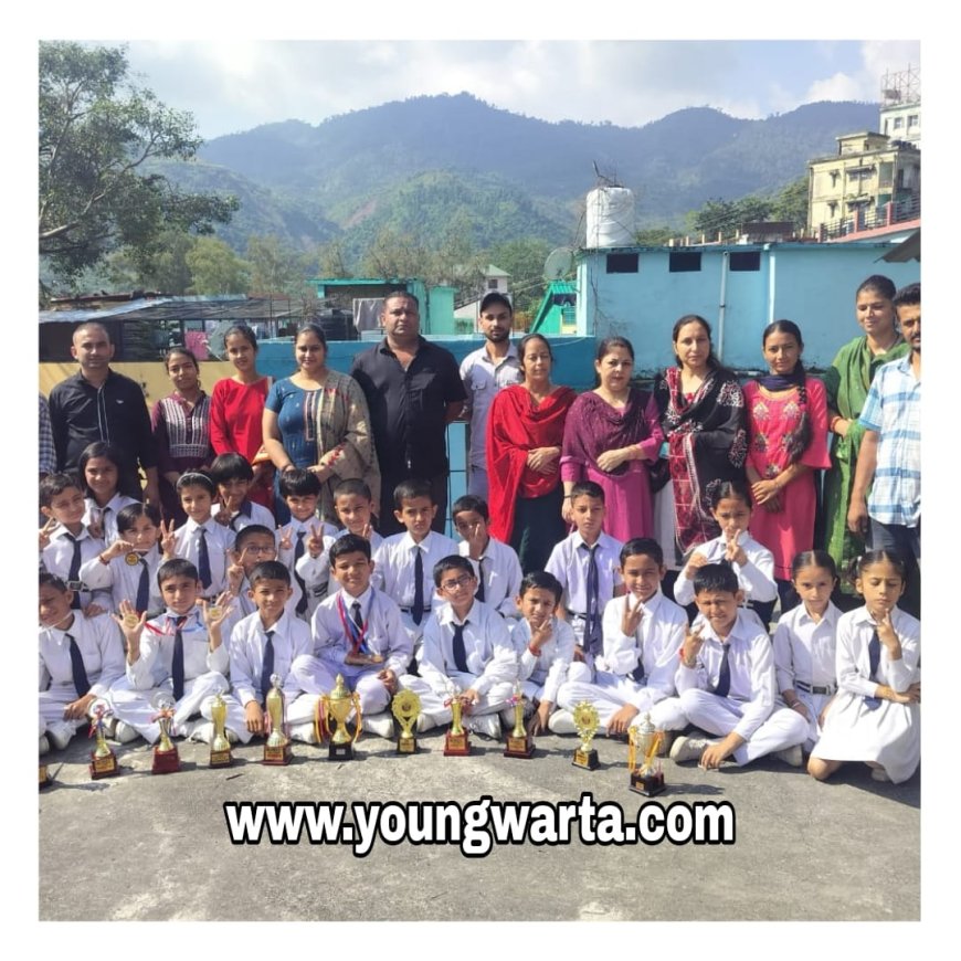 केन्द्र स्तरीय खेलकूद प्रतियोगिता में डीएवीएन पब्लिक स्कूल ददाहू के छात्रों का दबदबा 