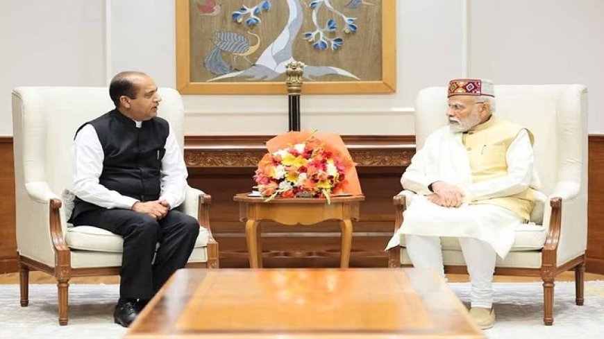 आपदा में प्रदेश का सहयोग के साथ जयराम ठाकुर ने प्रधानमंत्री से मांगी और मदद
