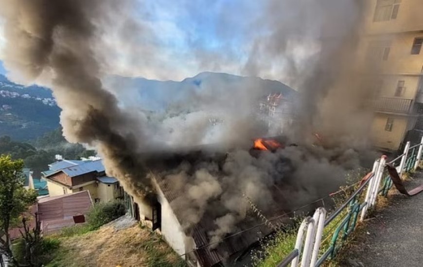 शिमला के टूटीकंडी में आगजनी की भेंट चढ़े चार कमरे और सामान, लाखों का नुकसान 