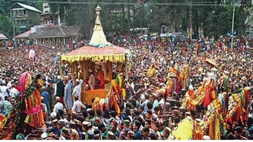 अंतरराष्ट्रीय कुल्लू दशहरा उत्सव का आगाज, ढालपुर में देवताओं के पहुंचने का सिलसिला जारी
