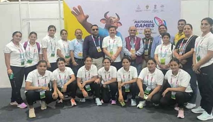 गोवा में आयोजित 37वीं राष्ट्रीय खेलों में हिमाचल की बेटियों का शानदार प्रदर्शन 