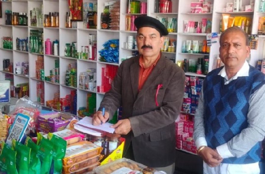 पावंटा साहिब में त्यौहारी सीजन के चलते खाद्य सुरक्षा विभाग की बाजार में दबिश 