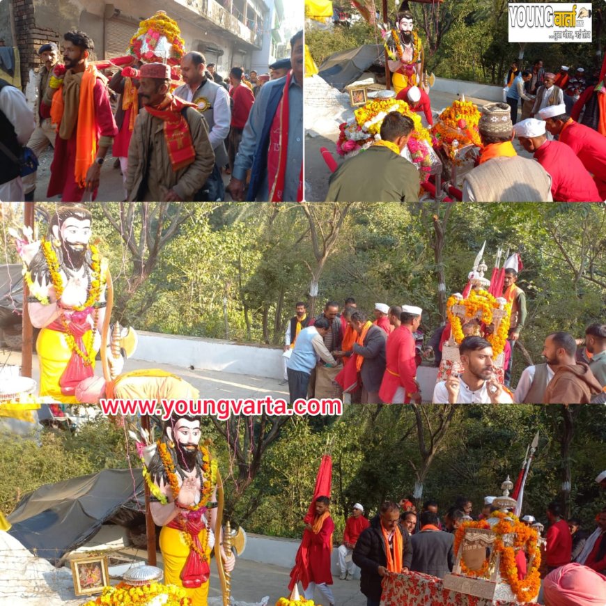 अल्पविराम के दौरान देव पालकियों के कारदारों को नहीं मिलता जल पान , भूखे प्यासे पहुंचे है मंदिर 