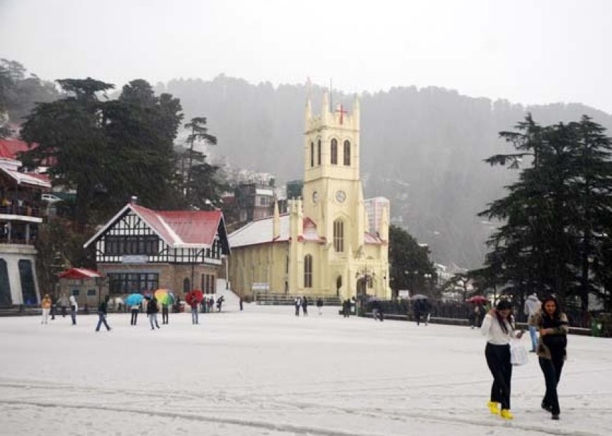हिमाचल प्रदेश में बर्फबारी के साथ फिर पर्यटन कारोबार बढ़ाने की उम्मीद