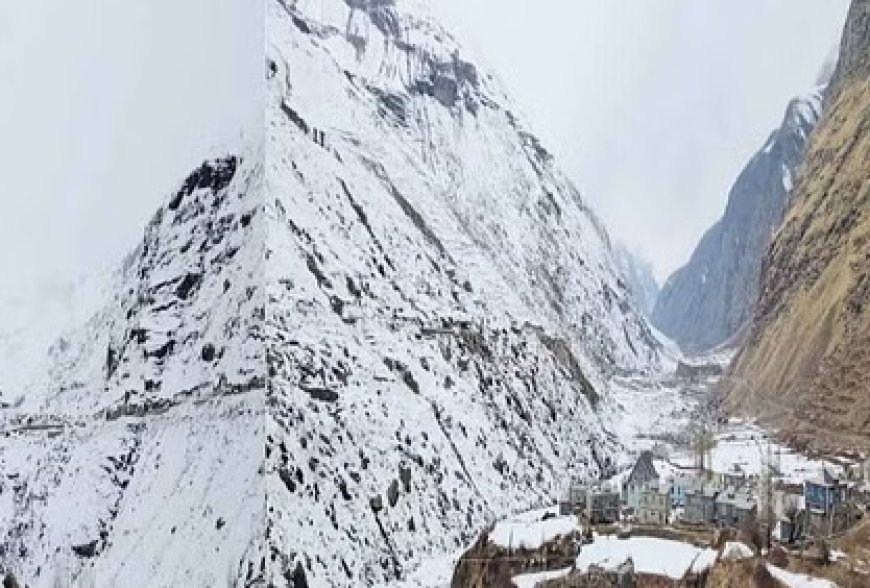 हिमाचल के कई भागों में मौसम ने ली करवट ,लाहौल-स्पीति की चोटियों पर ताजा बर्फबारी दर्ज 