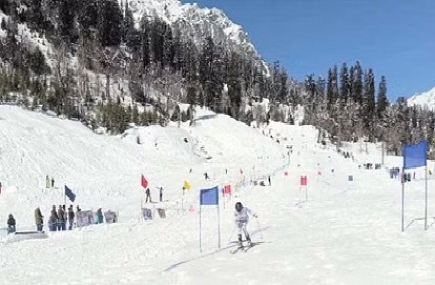 प्रसिद्ध पर्यटन स्थल सोलंगनाला में में राज्य स्तरीय स्कीइंग एवं स्नो बोर्ड प्रतियोगिता शुरू 