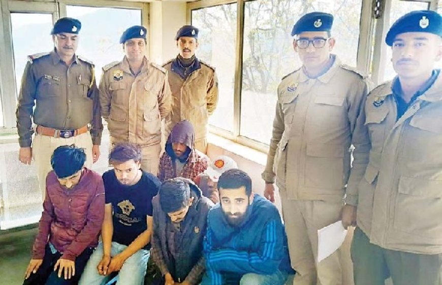 चिट्टा तस्करी का भंडाफोड़ : शिमला पुलिस ने छह ड्रग पेडलर को किया गिरफ्तार 