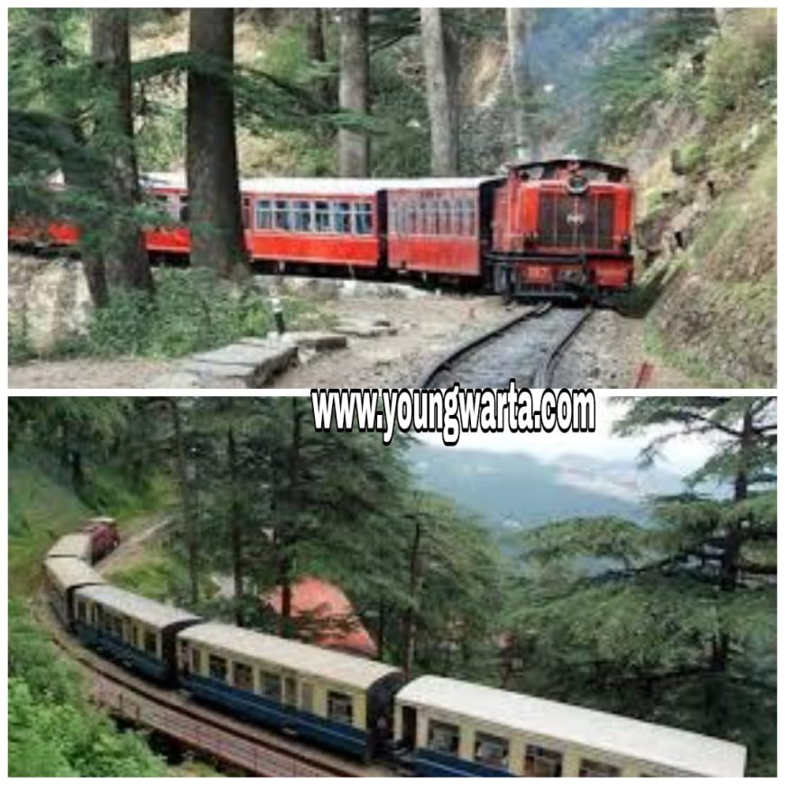 सुहावना हुआ टॉय ट्रेन का सफर , कालका-शिमला रेल खंड पर बढ़ी सैलानियों की भीड़ , रेलवे शुरू करेगा नई ट्रेनें 