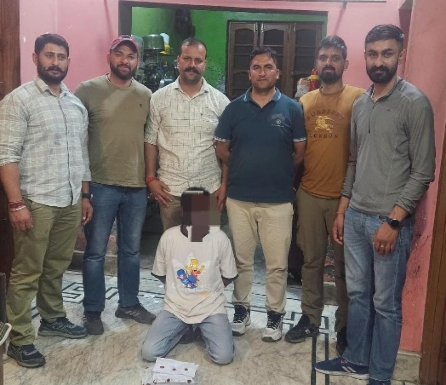 पावंटा साहिब में घर से कर रहा था नशे का कारोबार,पुलिस ने रंगे हाथ दबोचा .