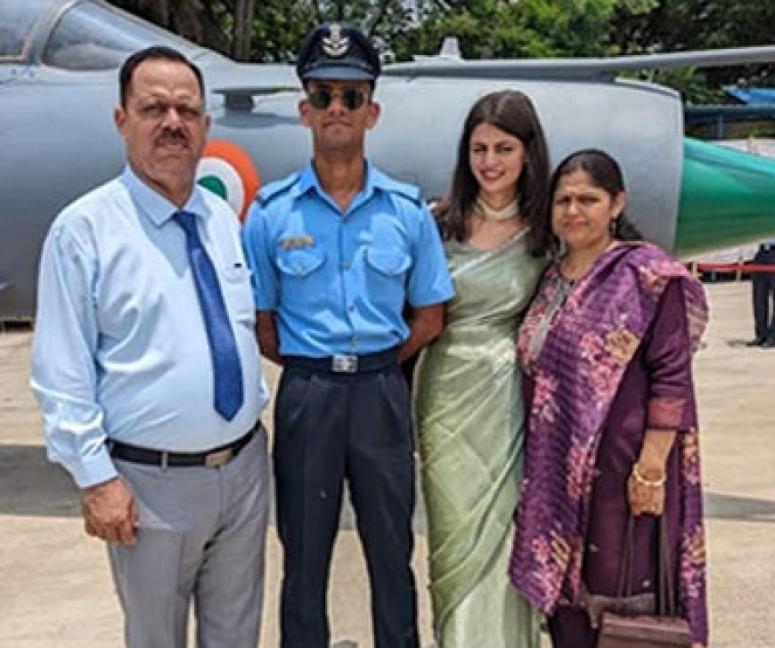 उपलब्धि : भारतीय वायुसेना में फ्लाइंग ऑफिसर बने ऊना के अनुभव परमार