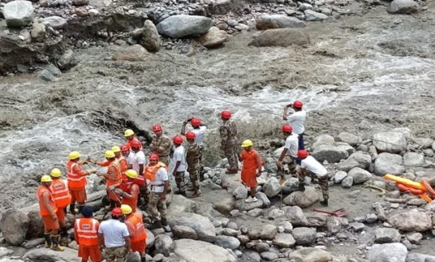 प्रदेश में बीते 24 घंटे के दौरान बारिश से भारी तबाही, लगभग 50 लोग लापता रेस्क्यू ऑपरेशन जारी 