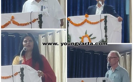 समकालीन साहित्य में विविध विमर्शों पर आयोजित राष्ट्रीय संगोष्ठी में दिखी लघु भारत की झलक