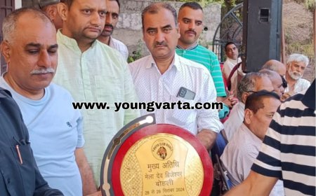 हमारी समृद्ध संस्कृति के परिचायक हैं मेले और त्यौहार , देव विजेश्वर मेले के समापन पर बोले , पूर्व मंत्री राजीव सैजल