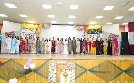 माता पद्मावती कॉलेज आफ नर्सिंग नाहन में फेयरवेल पार्टी का आयोजन