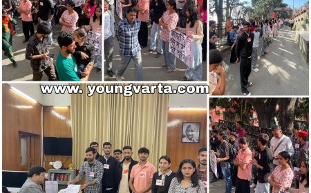 छह कालेज छात्रों के निष्कासन को लेकर डीसी ऑफिस के बाहर एसएफआई ने किया प्रदर्शन 