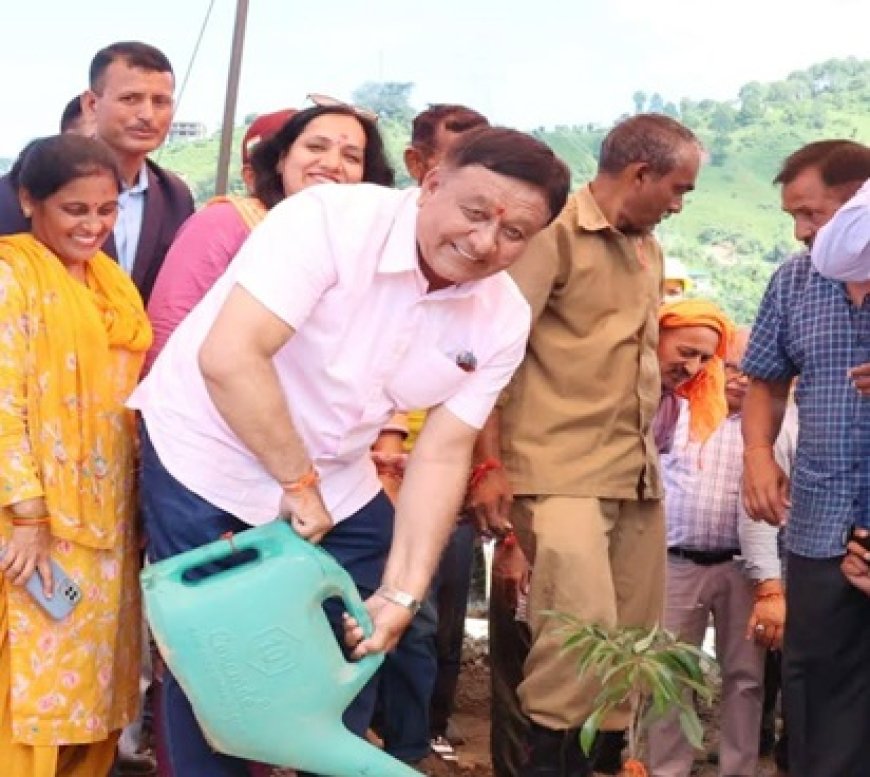 एचपी शिवा परियोजना के अंतर्गत बागवानी मंत्री ने धन्यारा में लीची पौधरोपण अभियान का किया शुभारंभ 