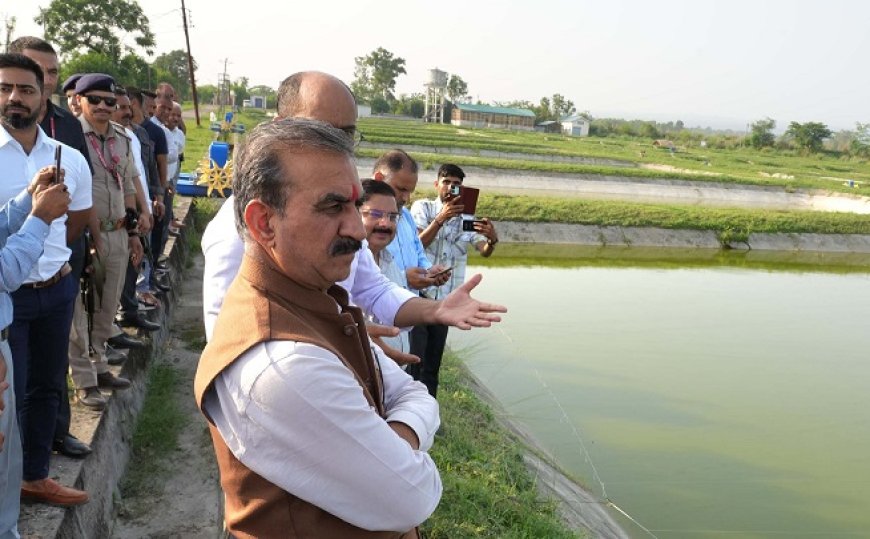 किसानों की आर्थिकी को सुदृढ़ करेगी मुख्यमंत्री कार्प मत्स्य पालन योजना