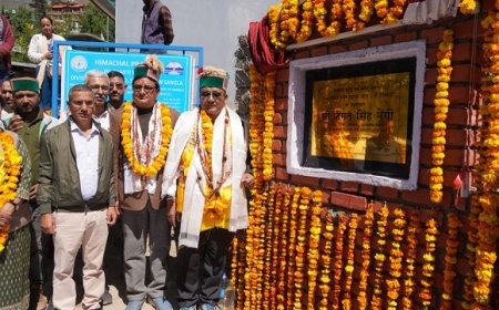 राजस्व मंत्री ने किन्नौर की सांगला वैली को 18 करोड़ 15 लाख रुपये की सौगात की प्रदान   