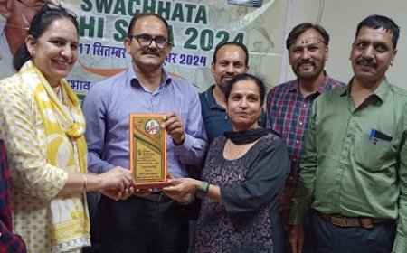 सफाई अभियान, जागरुकता रैलियों, शपथ और पुरस्कार वितरण के साथ स्वच्छता पखवाड़ा संपन्न