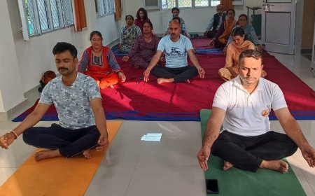 मंडी में योग सर्वोदय कार्यक्रम शुरू, जिला आयुष अधिकारी ने किया शुभारम्भ