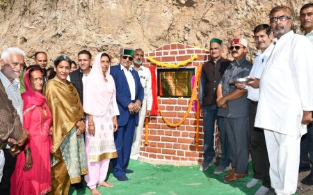 डॉ. शांडिल ने शमरोड़ में किया 13 लाख रुपये के विकास कार्यों का लोकार्पण