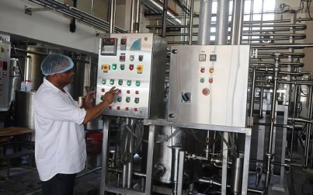 ताजा दूध, नौनिहालों के पोषण से लेकर सेना के जवानों की सेहत का ध्यान रख रहा चक्कर मिल्क प्लांट