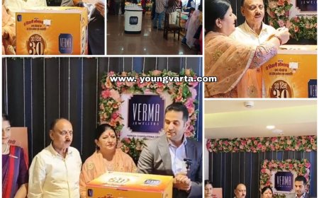 नाहन के बुद्धि सिंह बने वर्मा ज्वेलर्स के छठे लखपति , डेढ़ लाख की खरीदारी पर निकला एक लाख का पुरस्कार
