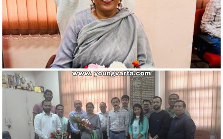 डॉ. मीनू भास्कर ने संभाला डिग्री कॉलेज संगड़ाह के प्राचार्य का कार्यभार