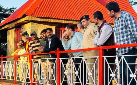 उपायुक्त ने जाखू दशहरा मेला की तैयारियों का लिया जायजा