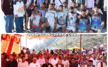 सैनधार के नेहरस्वार क्षेत्र में किए एक करोड से अधिक के विकास कार्य : विनय कुमार 