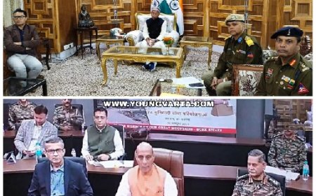 रक्षा मंत्री राजनाथ सिंह ने 74 बुनियादी ढांचा परियोजनाओं को राष्ट्र को किया समर्पित