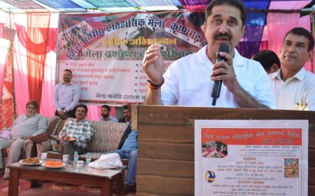 रावण दहन के साथ अपने अंतरमन की बुराई का दहन करना हमारा कर्त्वय : राम कुमार चौधरी