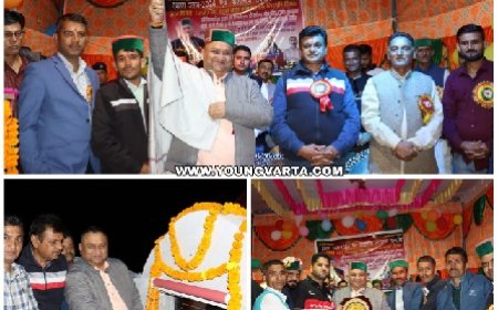 विनय कुमार ने 27 लाख से निर्मित सामुदायिक रसोईघर व कला मंच का किया उद्घाटन 