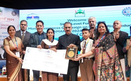 ‘सुरक्षित निर्माण मॉडल’ को लेकर आयोजित राज्य स्तरीय प्रतियोगिता के जूनियर वर्ग में ऊना जिला अव्वल