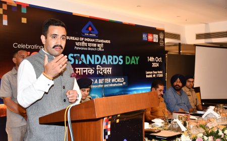 बेहतर सुविधाएं उत्पाद एवं सेवाएं प्रदान करने में मानक महत्वपूर्ण : विक्रमादित्य सिंह