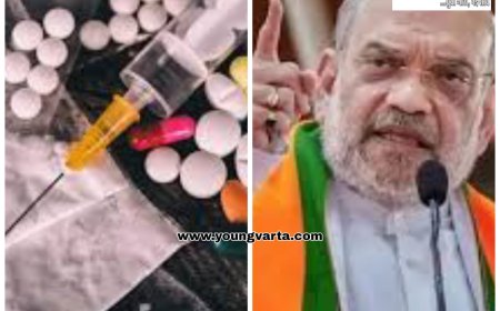 युवा पीढ़ी को नशे के दलदल से बचाकर ही दम लेगी केंद्र सरकार : अमित शाह 