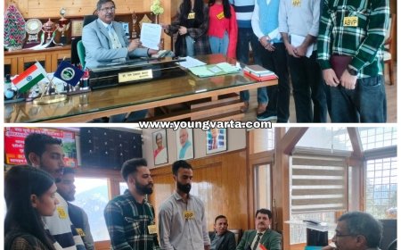 सीसीटीवी कैमरा की निगरानी में हो विवि के हॉस्टल , छात्रों की मांगों को लेकर कुलपति से मिली एबीवीपी