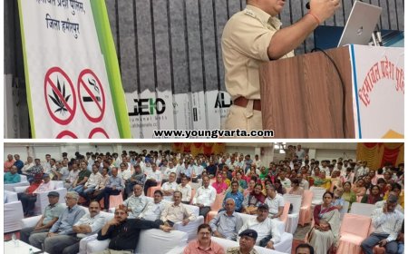 नशे के खात्मे के लिए सभी करें सहयोग , वार अगेंस्ट ड्रग्स के शुभारंभ पर बोले , एसपी भगत सिंह ठाकुर