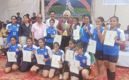 पांवटा साहिब बना महिला हॉकी प्रतियोगिता का सिरमौर , मेजबान टीम ने हमीरपुर को चटाई धूल