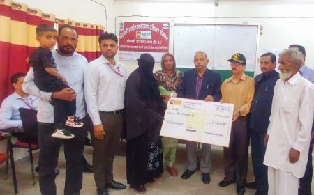 पीएनबी ने शहीद दिलवर खान के परिवार को 1 करोड़ रुपये का बीमा लाभ किया प्रदान