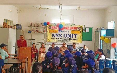 बनकला स्कूल में सात दिवसीय एनएसएस शिविर का आरम्भ