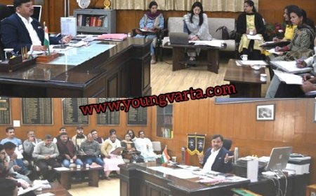 सर्वोत्तम सुविधाओं से करे बच्चों का सर्वांगीण विकास,मुख्यमंत्री सुख आश्रय योजना  की बैठक में बोले उपायुक्त