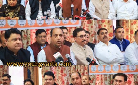 भाजपा ने सीवरेज फीस घटाकर आधा किया तो अब सुक्खू सरकार ने लगाया टॉयलेट टैक्स : जयराम ठाकुर