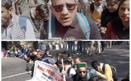 दृष्टिहीन संघ ने सचिवालय के बाहर दिया धरना प्रदर्शन, पुलिस पर लगाए धमकाने के आरोप