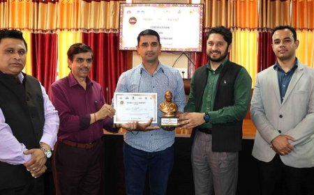 उपायुक्त ने क्षय रोग मुक्त घोषित पंचायतों को किया सम्मानित