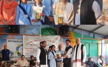जिला स्तरीय संस्कृत प्रतियोगिता में सिरमौरी ताल स्कूल के छात्रों ने कनिष्ठ वर्ग में द्वितीय स्थान किया हासिल 