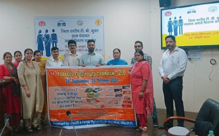 ऊना जिला की 68 पंचायतें टीबी मुक्त घोषित, उपायुक्त ने किया सम्मानित