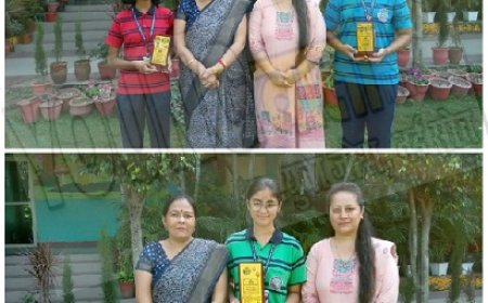 द रोज़ ऑर्किड वर्ल्ड स्कूल के छात्रों का चिल्ड्रन साइंस कांग्रेस में शानदार प्रदर्शन 